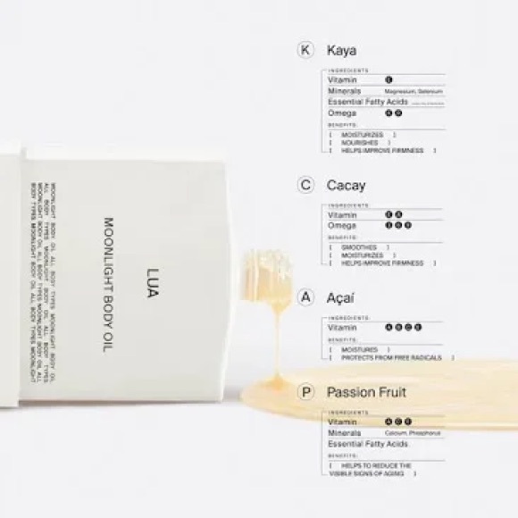 New in Box Costa Brazil Lua Moonlight Body Oil 100ml / 3.4oz - Picture 4 of 12